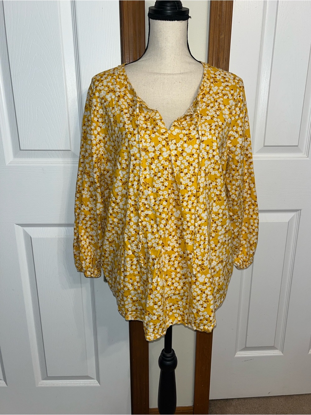St. John’s Bay Floral Long Sleeve Blouse